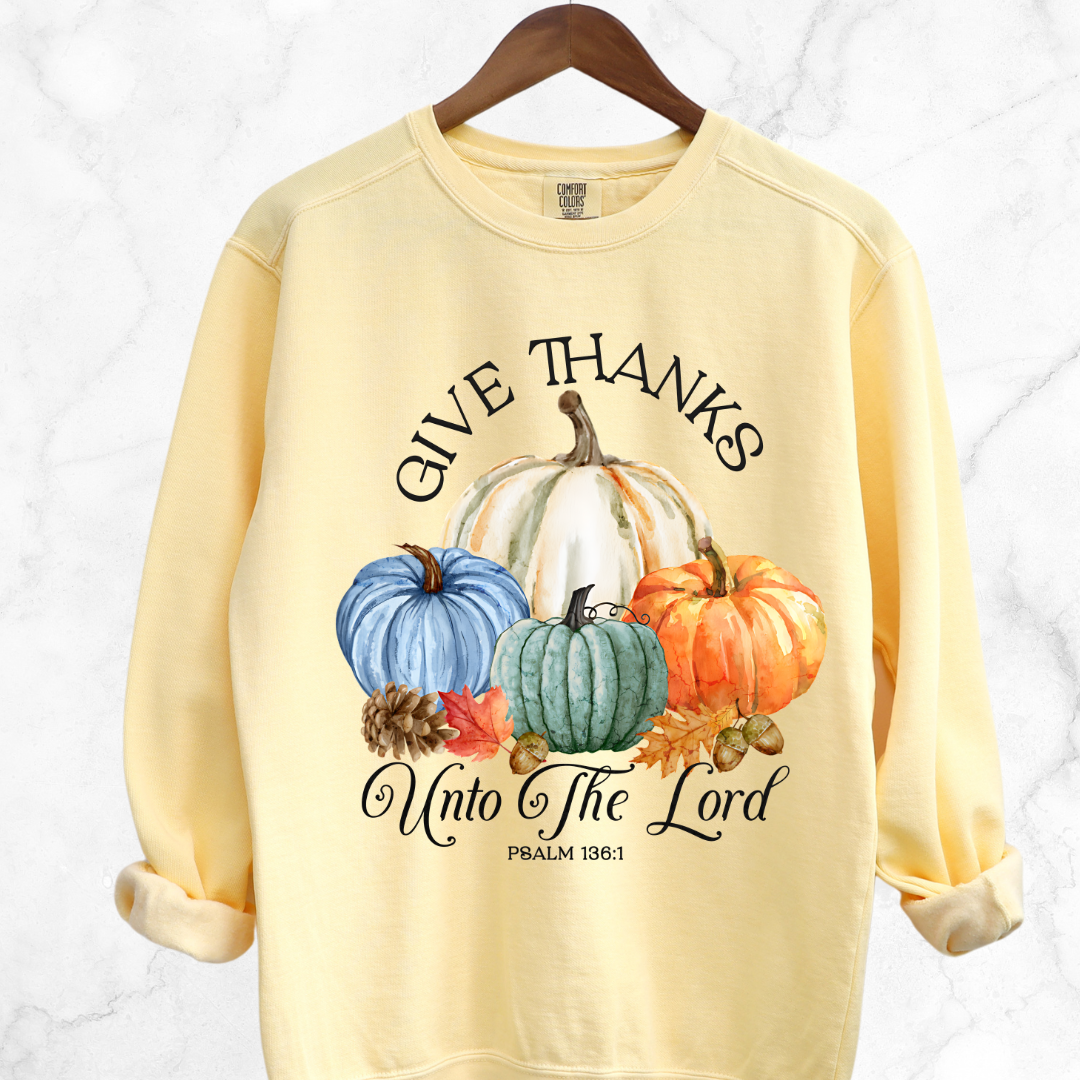 BUTTER COMFORT COLOR UNTO THE LORD SWEATSHIRT