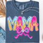 MAMA ICECREAM BASEBALL T-SHIRT
