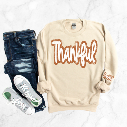 BOLD THANKFUL SWEATSHIRT